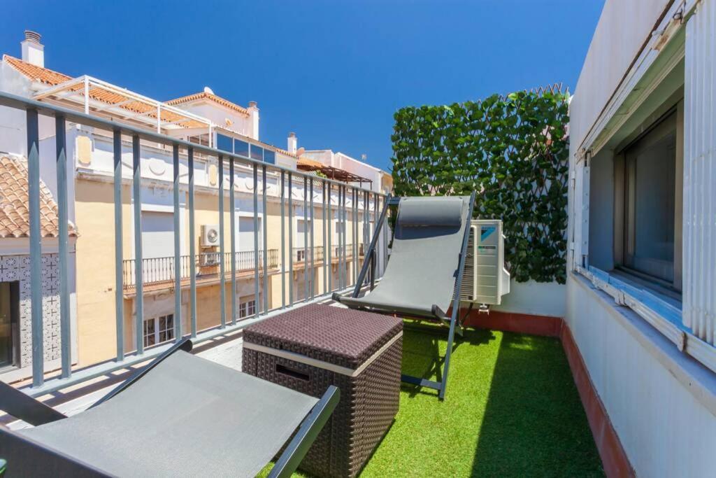 Precioso Atico Con Terraza Centro Historico Malaga Apartment Luaran gambar
